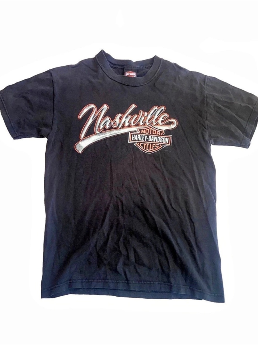 Harley-Davidson Vintage 2003 Harley-Davidson Nashville Tennessee Dealer T-Shirt